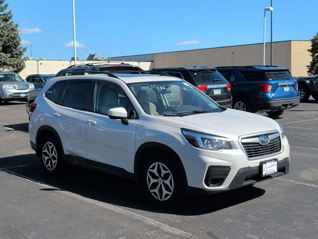 Used 2020 Subaru Forester Premium with VIN JF2SKAJC7LH603097 for sale in Minneapolis, Minnesota
