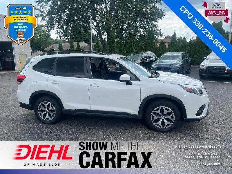 Used 2024 White Subaru Premium image 2