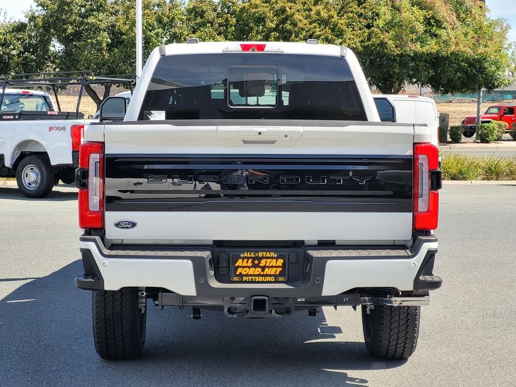 New 2026 Star White Metallic Tri-Coat Ford F-250® Platinum® image 4
