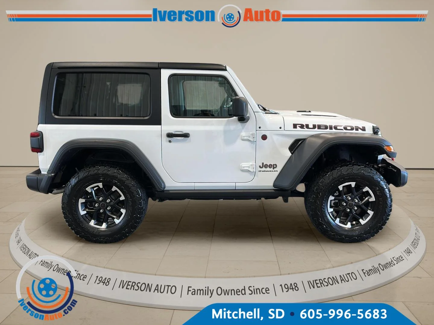 Used 2026 Bright White Clearcoat Jeep Rubicon image 8