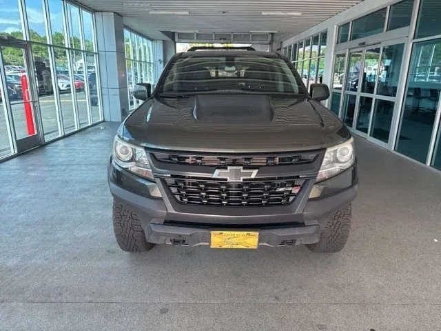 Used 2017 DEEPWOOD GREEN METALLIC Chevrolet 4WD ZR2 image 2