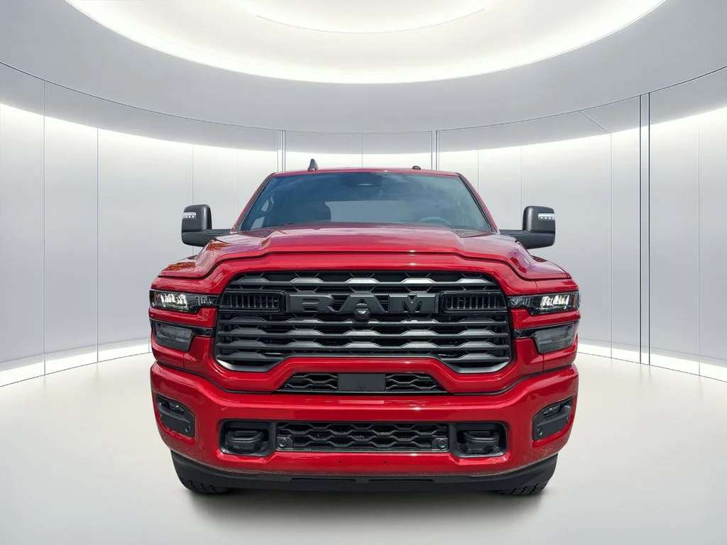 New 2026 Molten Red Pearl-Coat Exterior Paint RAM Big Horn image 9