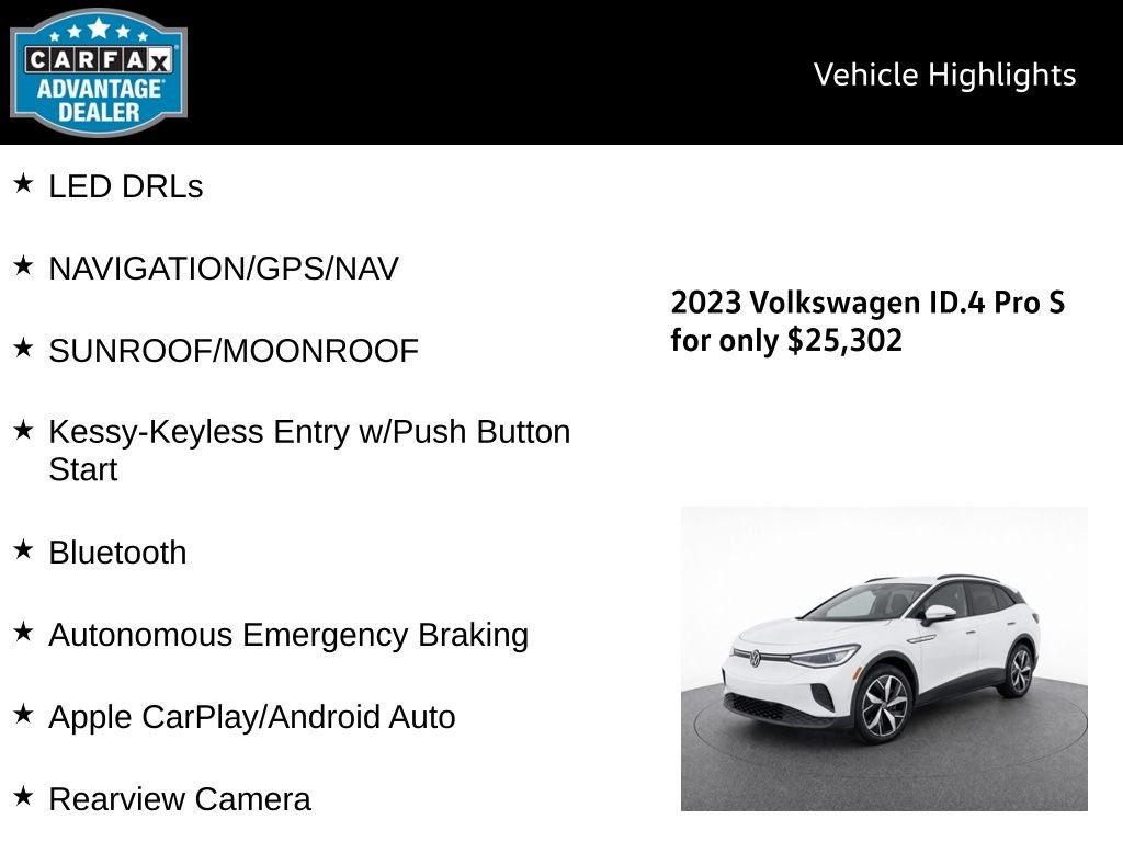 Certified Used 2023 Opal White Pearl Volkswagen Pro S image 5