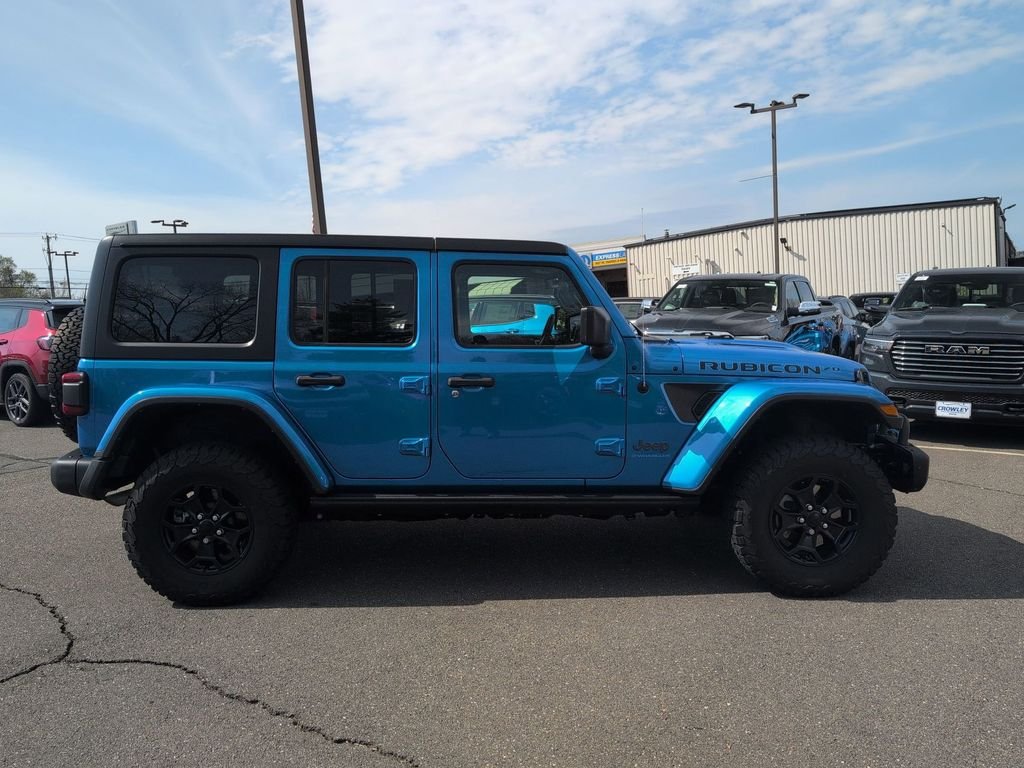 Certified 2023 Jeep Wrangler 4xe Rubicon 4XE 20th Anniversary with VIN 1C4JJXR60PW690986 for sale in Bristol, CT