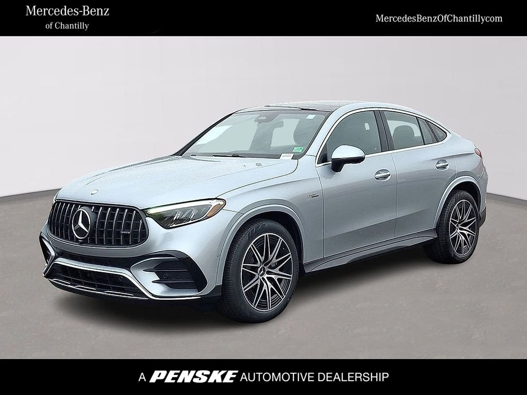 Certified Used 2026 Cirrus Silver Metallic Mercedes-Benz GLC 43 AMG® image 1