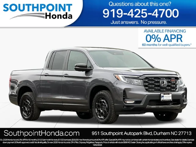 2026 Honda Ridgeline TrailSport+