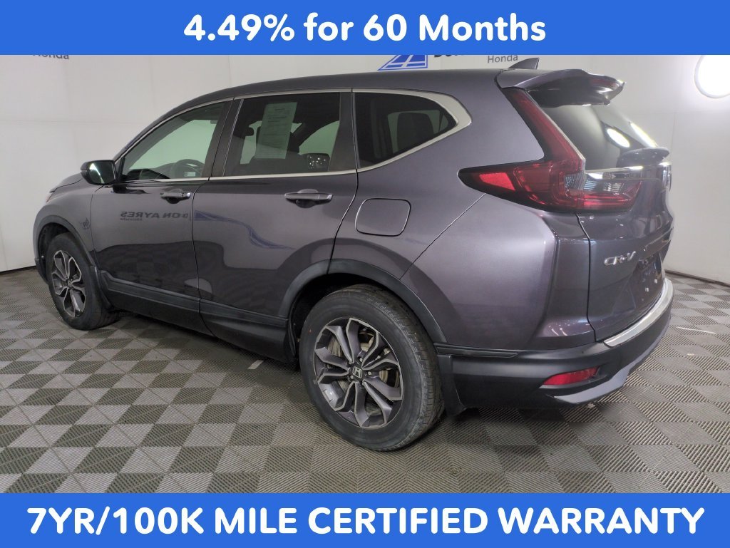 Certified Used 2022 Modern Steel Metallic Honda EX image 3