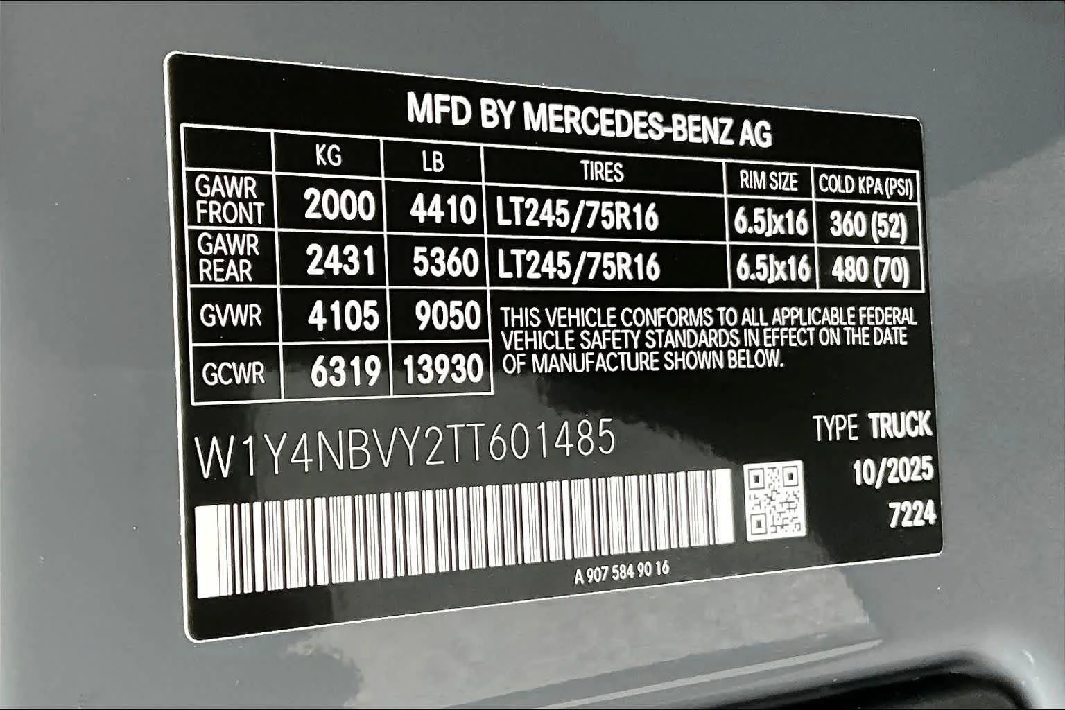 New 2026 Graphite Gray Mercedes-Benz  image 12