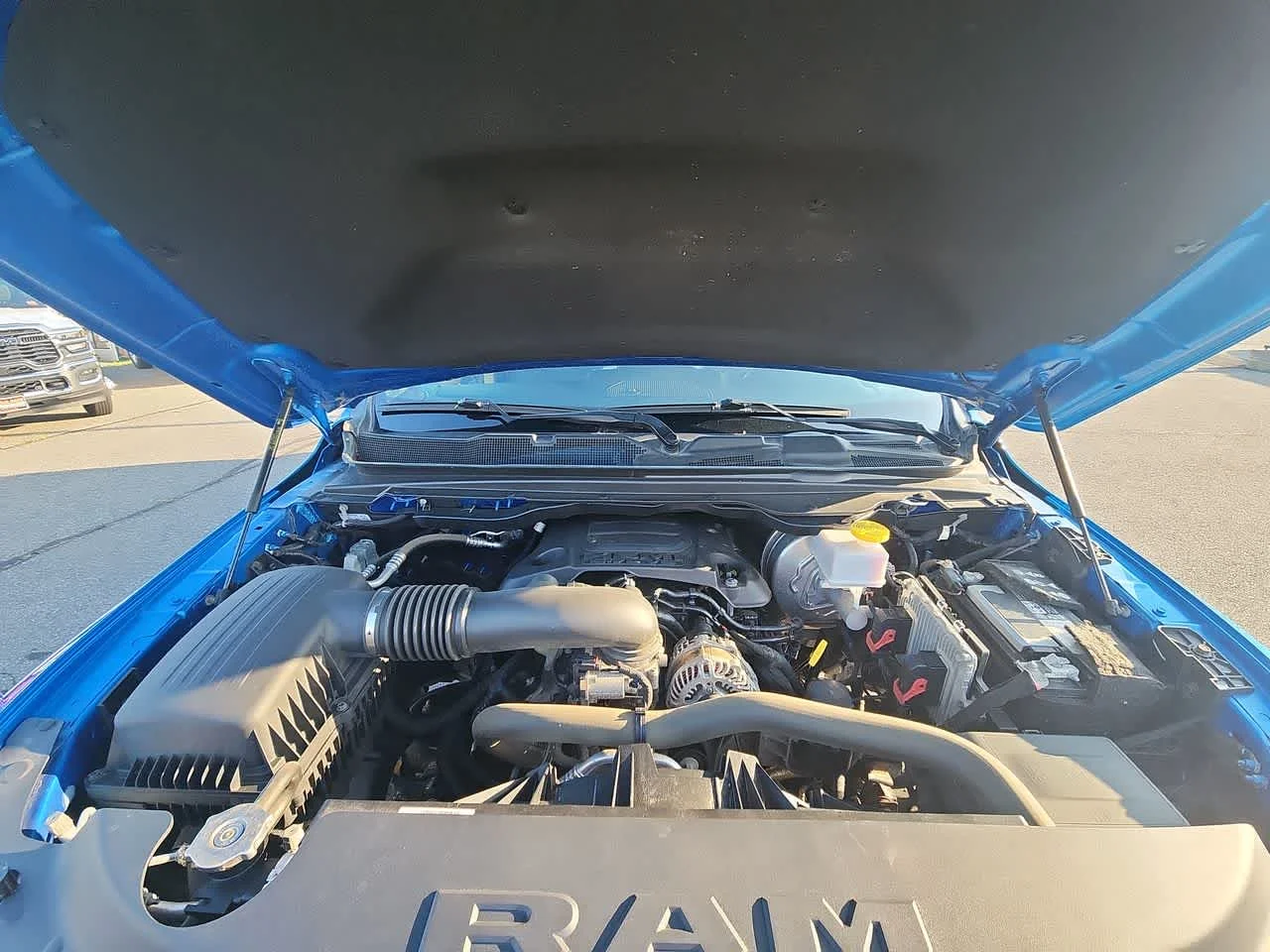Used 2021 Hydro Blue Pearlcoat Ram Big Horn image 10