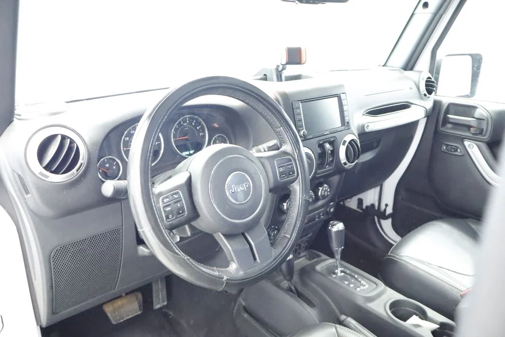 Certified Used 2017 White Jeep Unlimited Sahara image 21