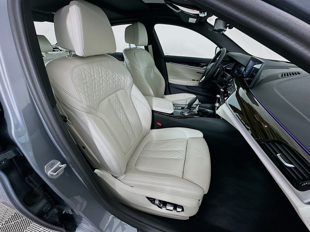 Certified Used 2023 Skyscraper Grey Metallic BMW 530i image 29