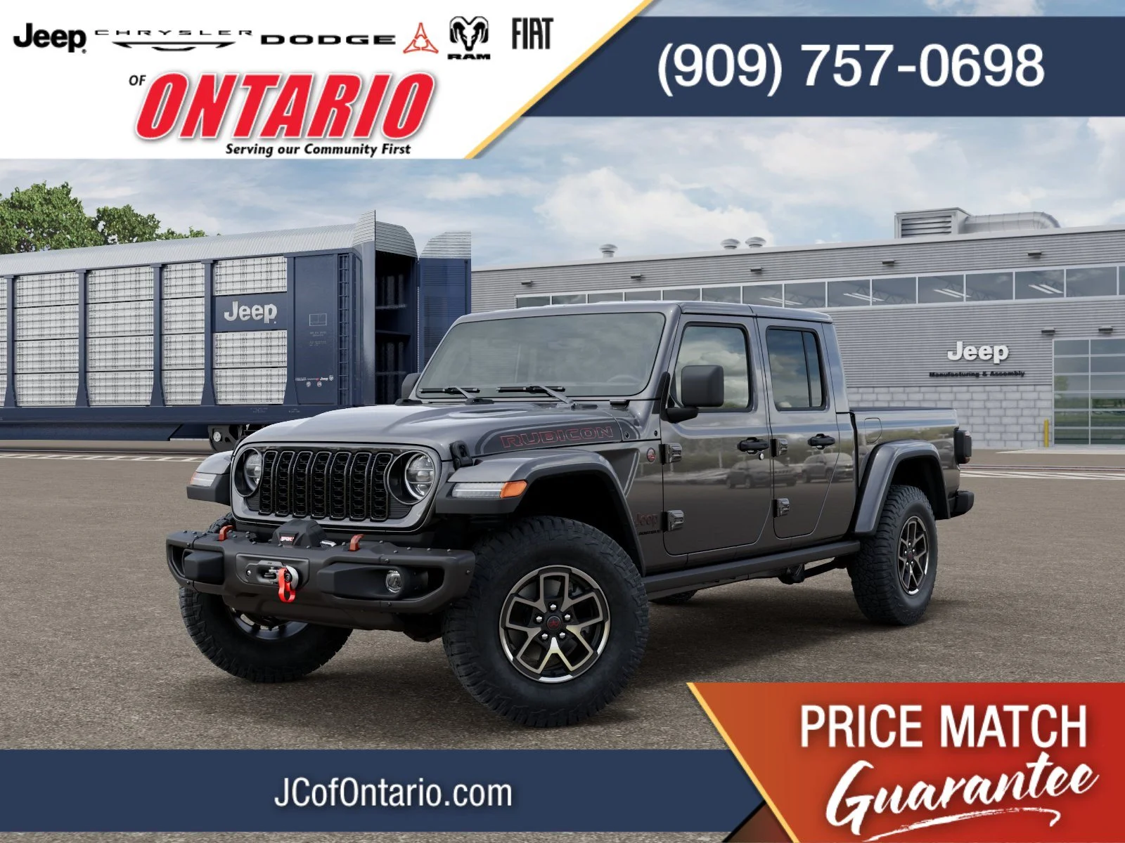 New 2026 Granite Crystal Metallic Clear-Coat Exterior Paint Jeep Shadow Ops image 1