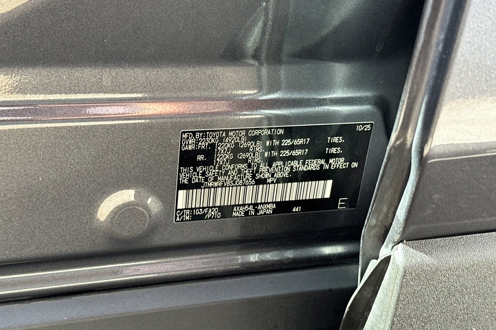 Used 2025 Gray Toyota XLE image 34