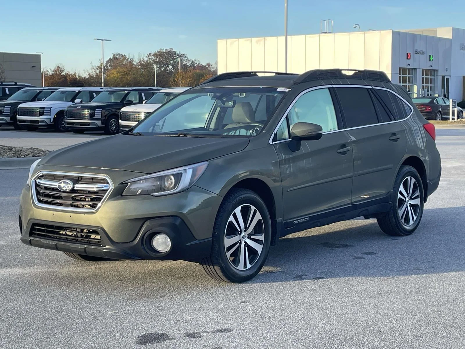 Used 2019 Wilderness Green Metallic Subaru Limited image 25