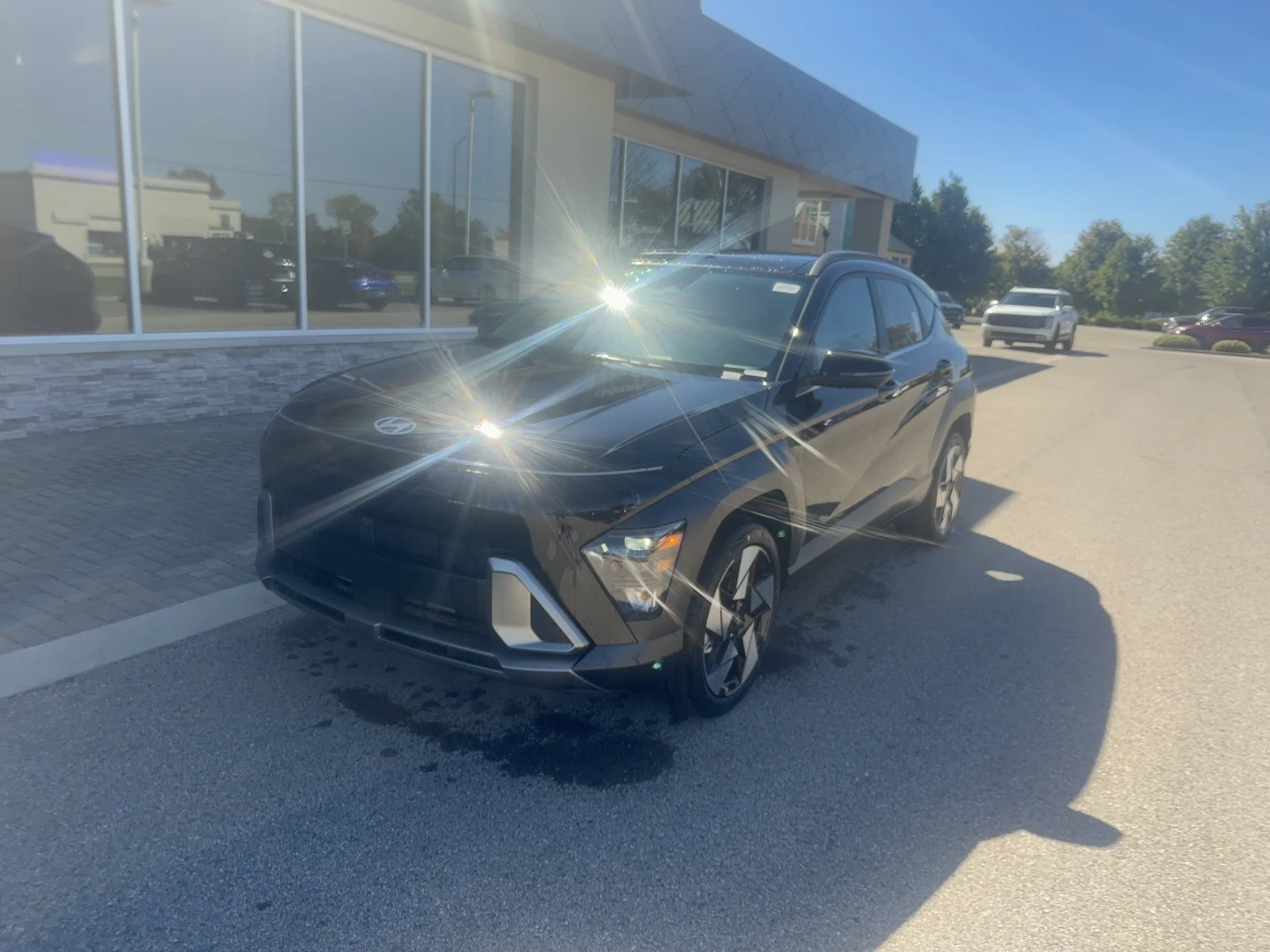 New 2026 Abyss Black Pearl Hyundai Limited image 1