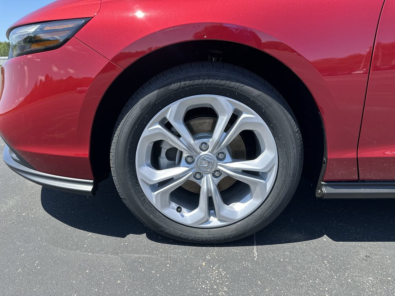 New 2026 Radiant Red Metallic Honda LX CVT image 10