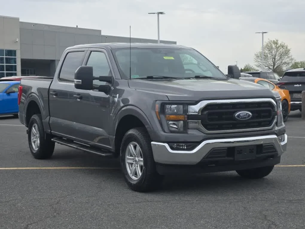 Certified Used 2023 Carbonized Gray Ford XLT image 2