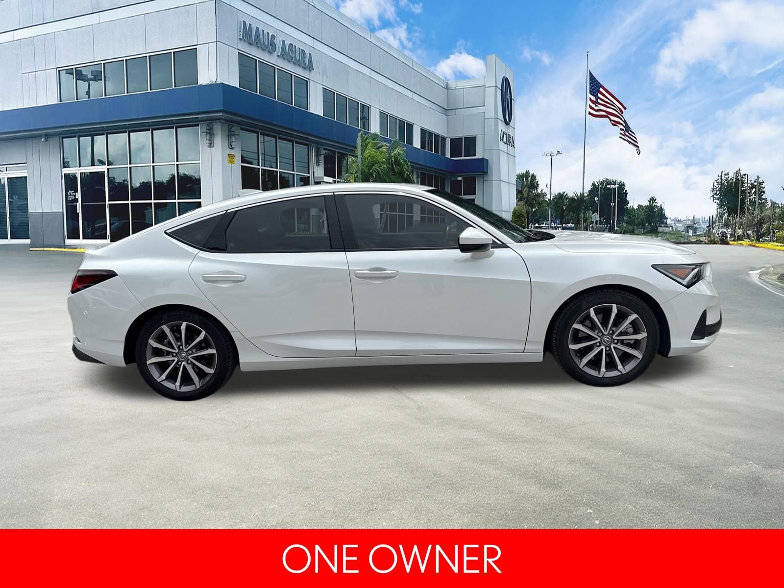 Used 2024 Platinum White Pearl Acura Base image 5