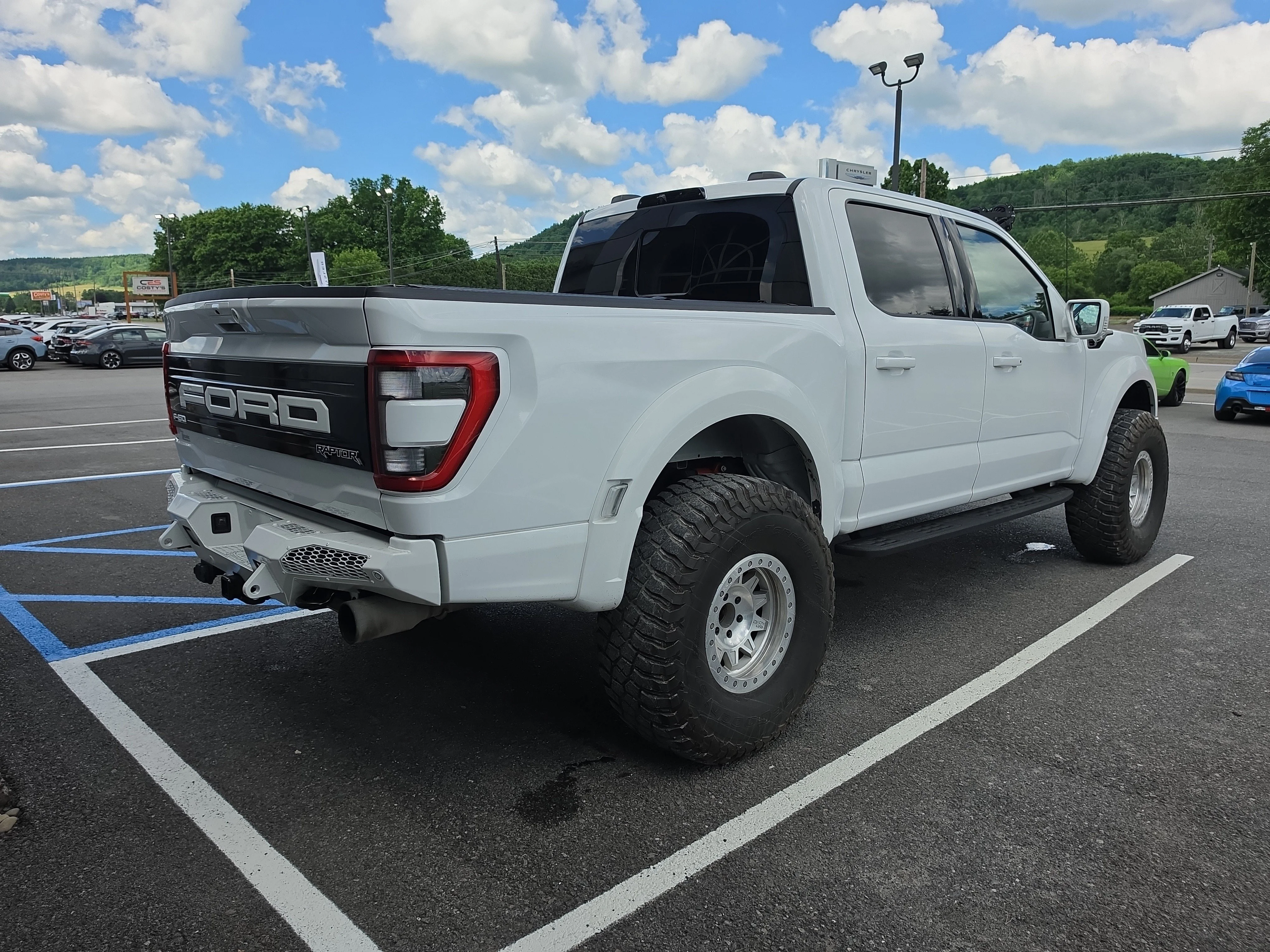 Used 2022 Oxford White Ford Raptor image 3