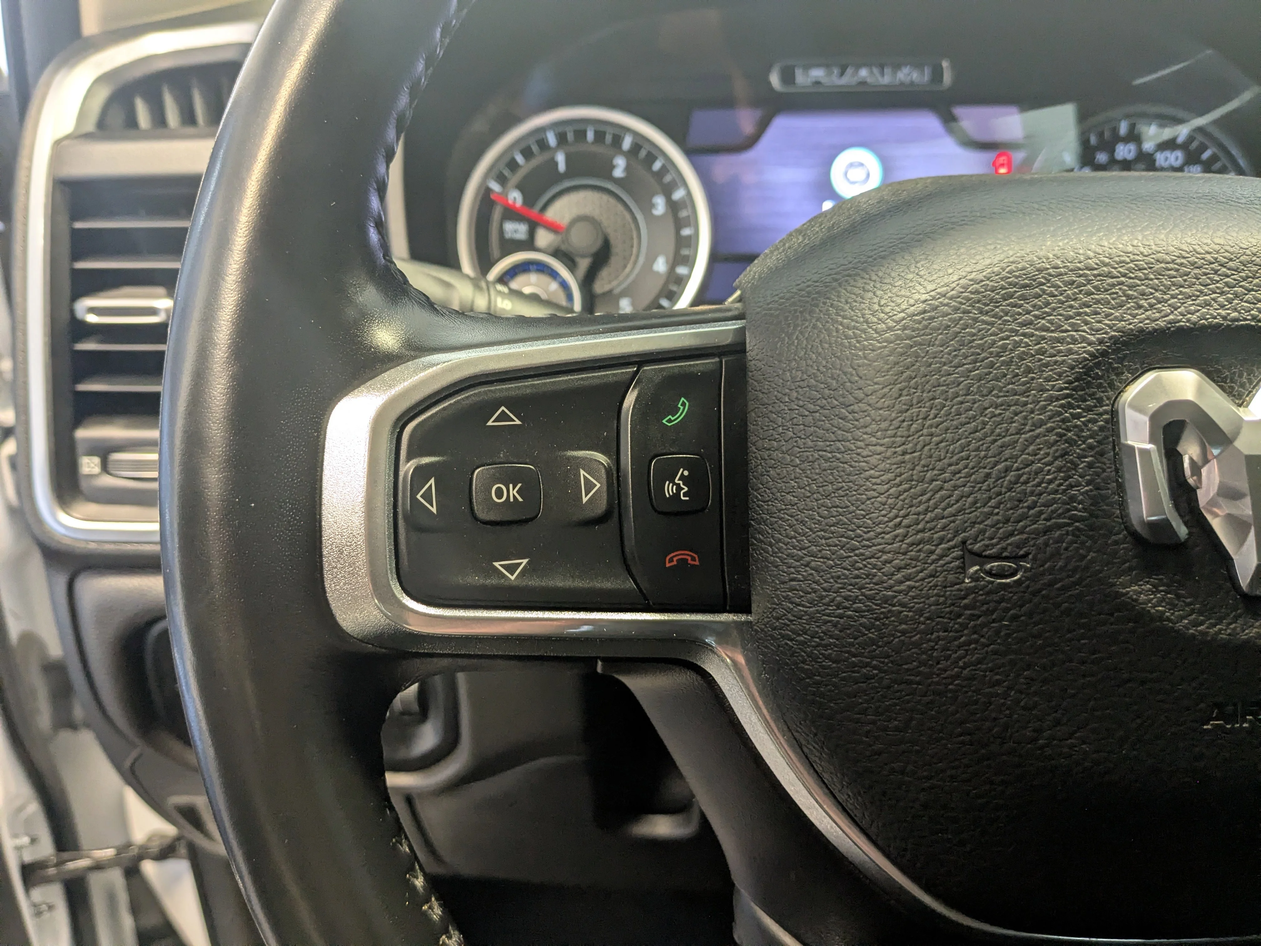 Used 2021 Bright White Clearcoat Ram Laramie image 23