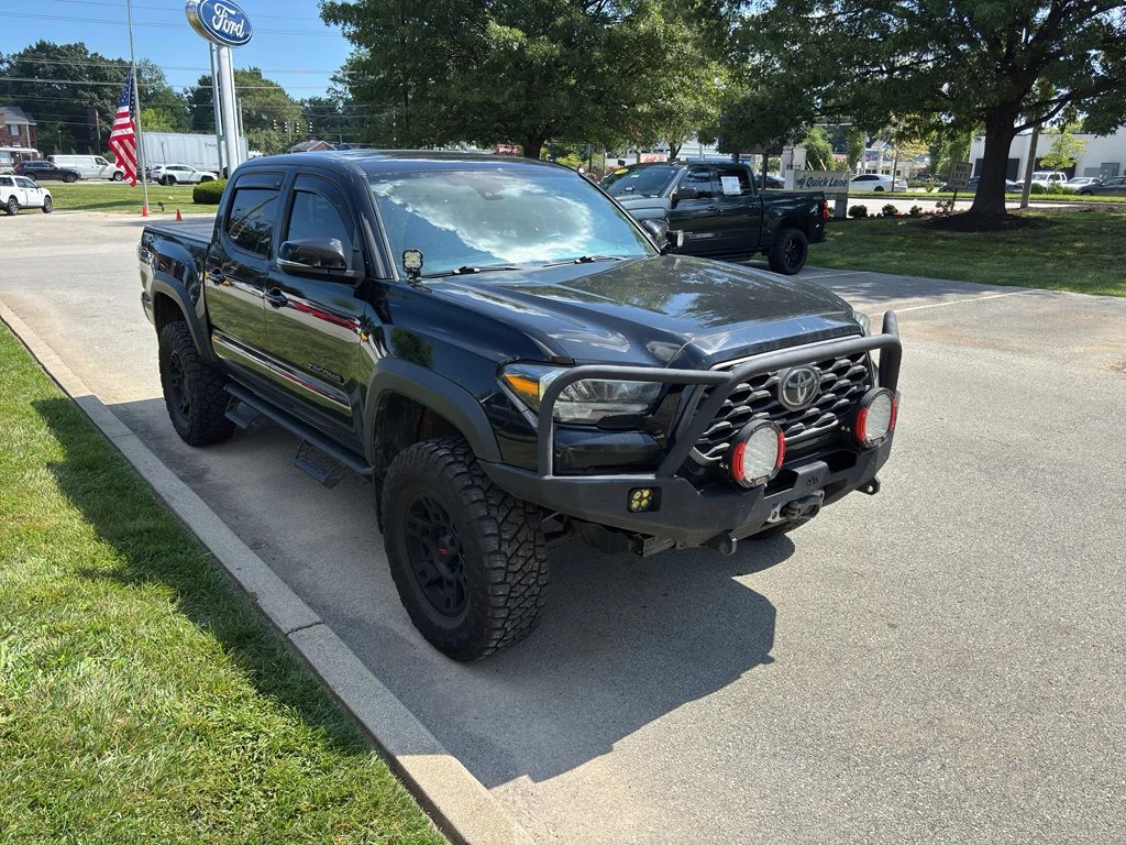 Used 2021 Midnight Black Metallic Toyota TRD Off Road image 13