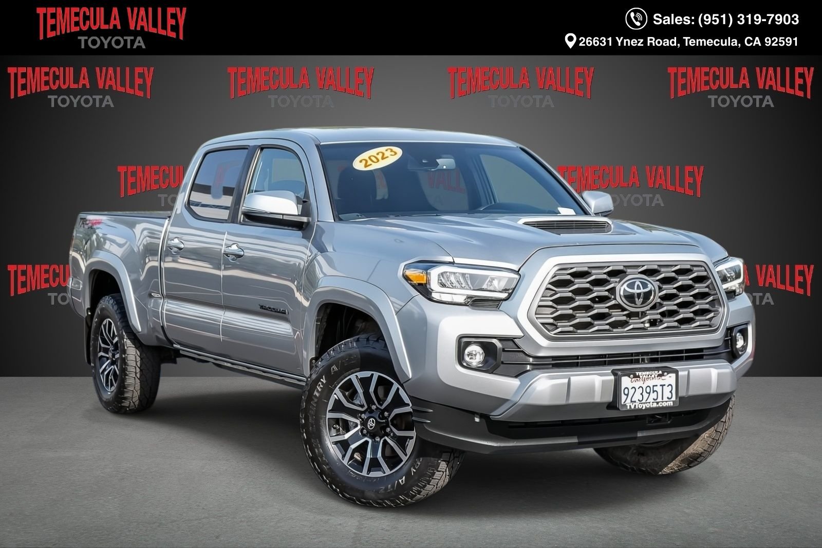 Used 2023 Celestial Silver Metallic Toyota TRD Sport image 1