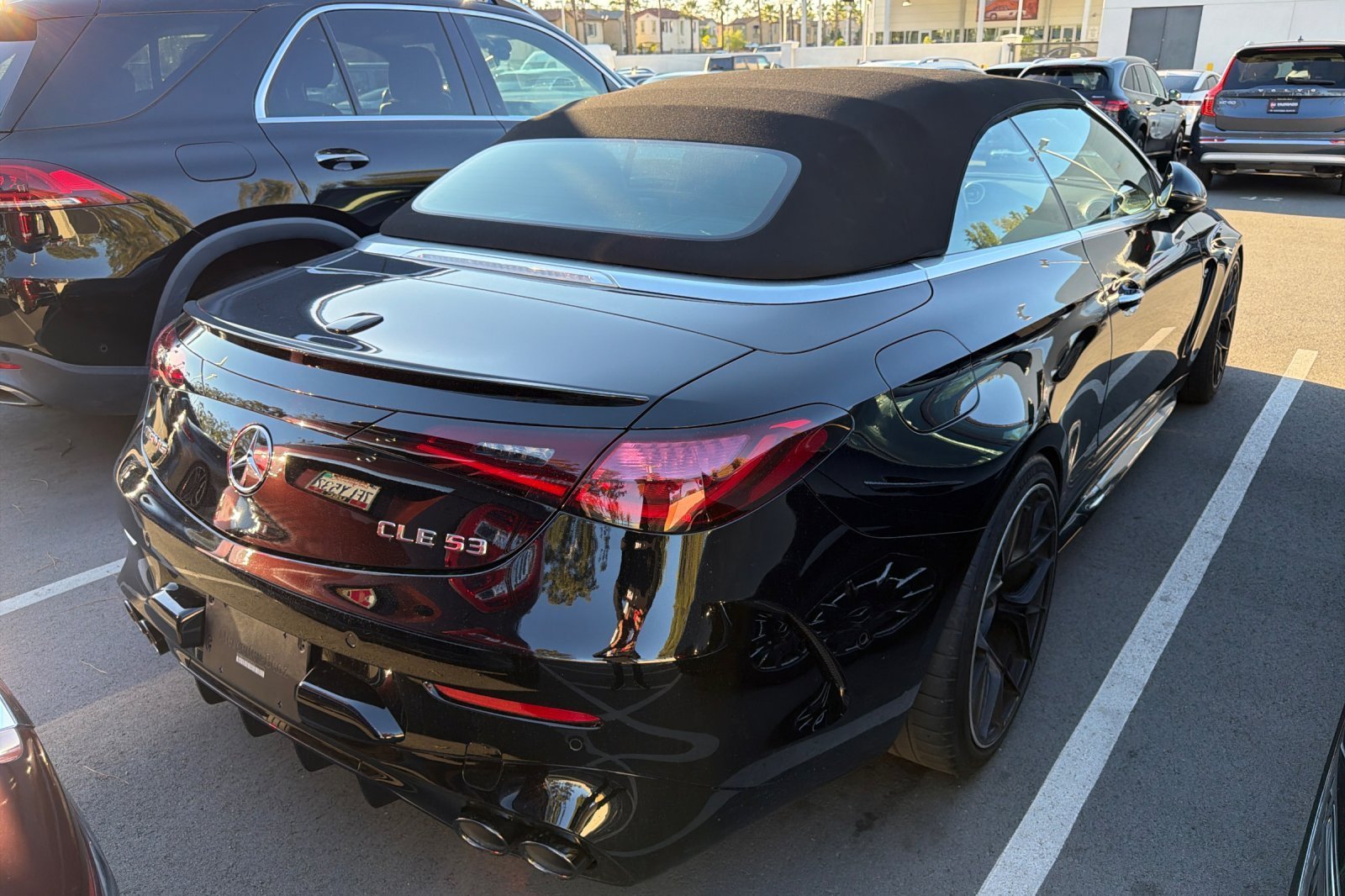 Used 2025 Black Mercedes-Benz CLE 53 AMG® image 3