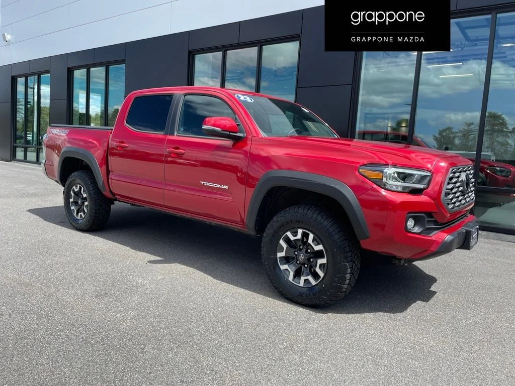 Used 2023 Barcelona Red Metallic Toyota TRD Off-Road image 1