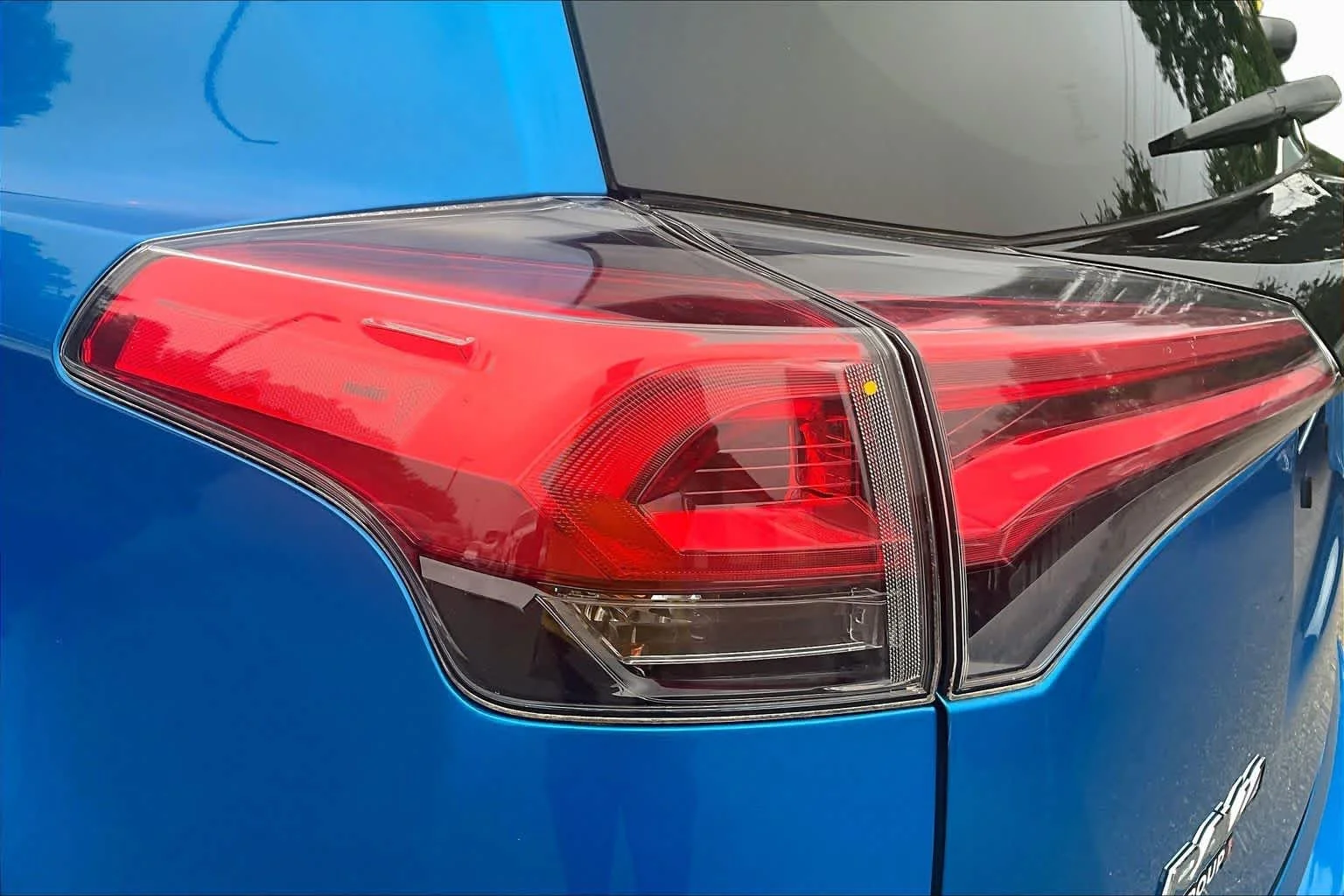 Certified Used 2018 Electric Storm Blue Toyota SE image 27