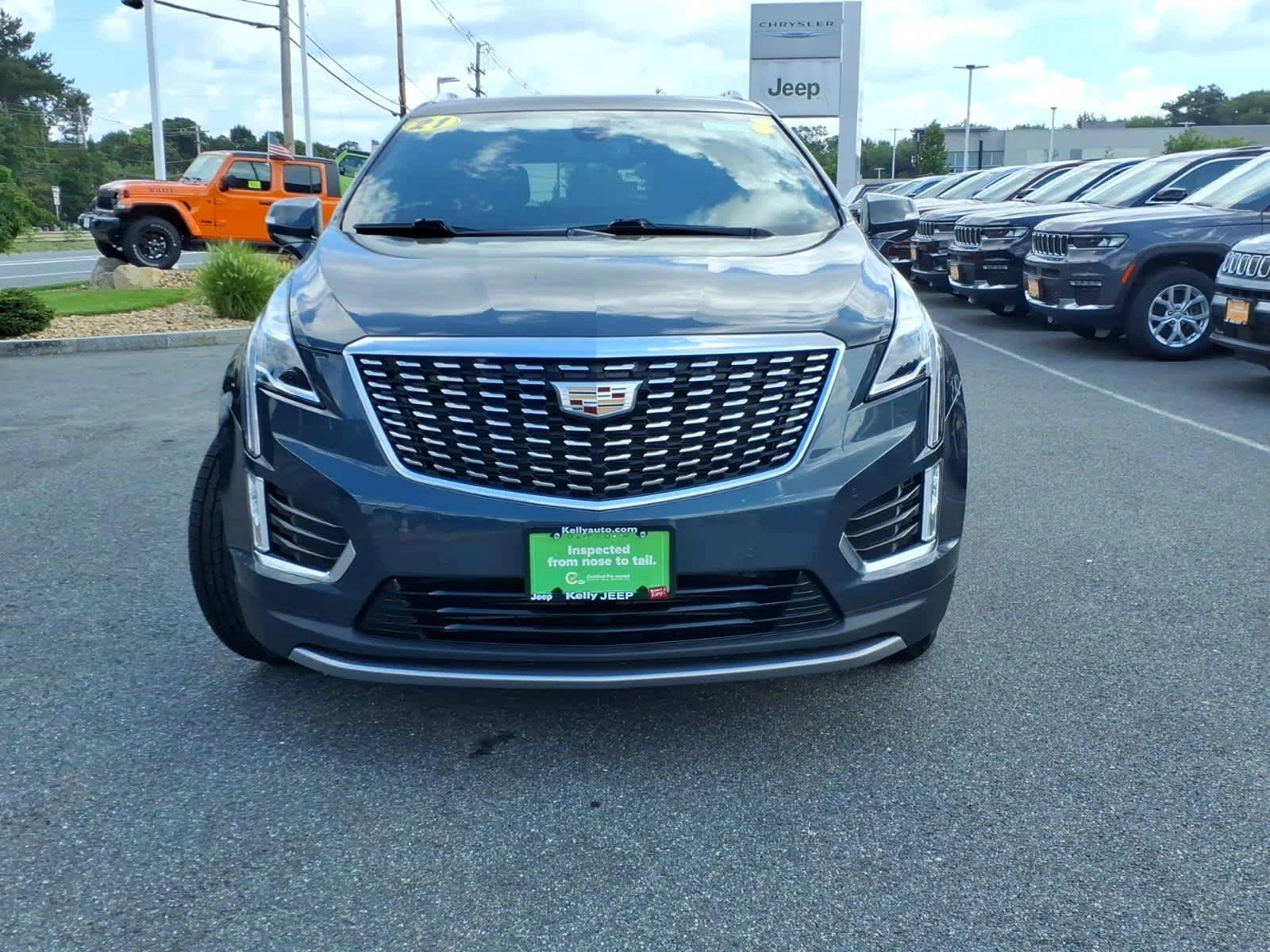 Used 2021 Shadow Metallic Cadillac AWD Premium Luxury image 3
