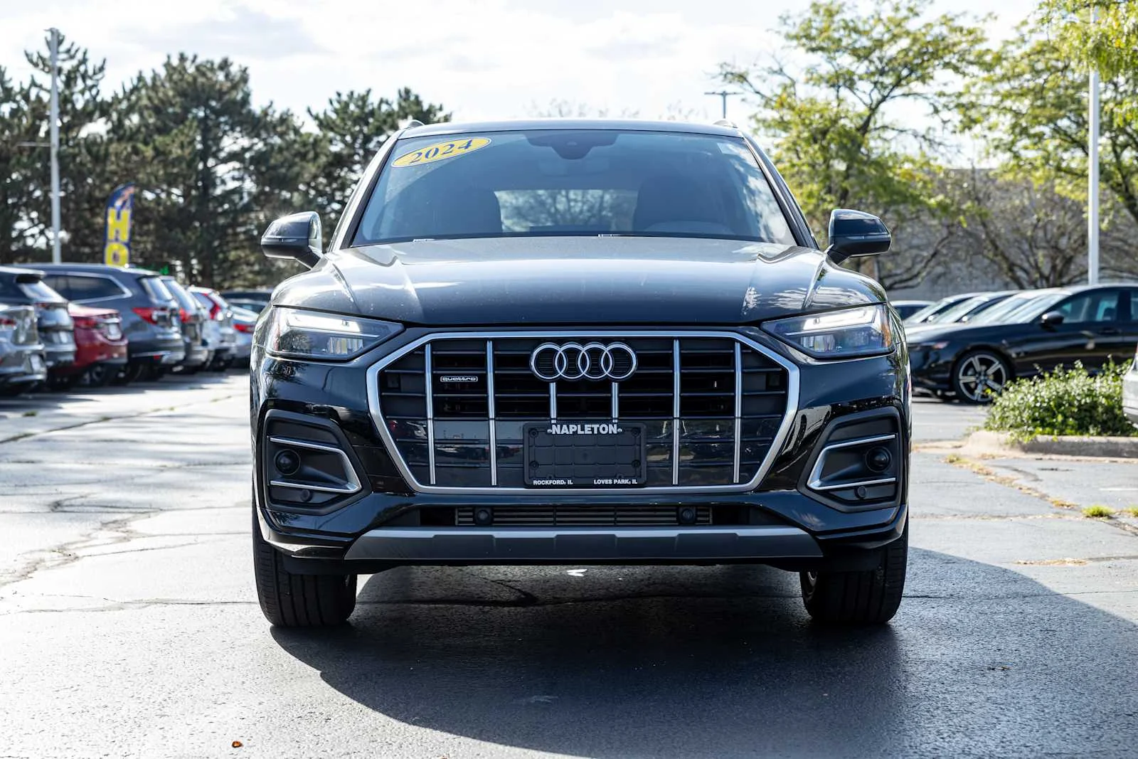 Used 2024 Brilliant Black Audi Premium image 2