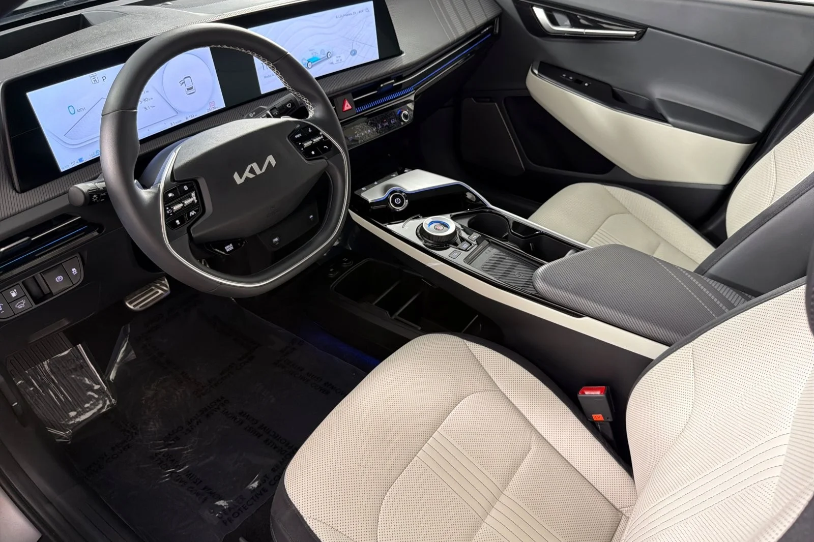 Used 2024 Steel Matte Gray Kia GT-Line RWD image 9