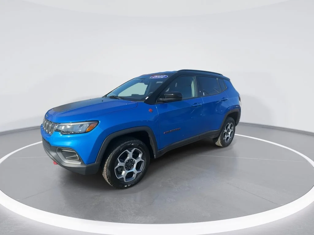 Used 2022 Blue Jeep Trailhawk image 4