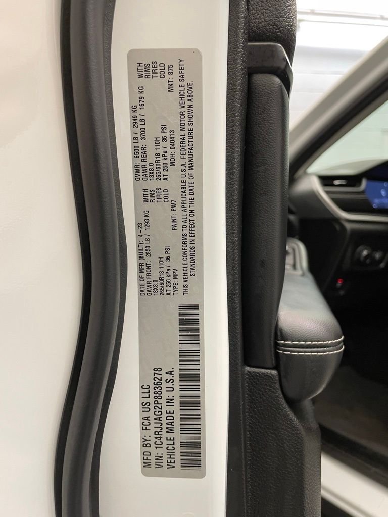 Certified Used 2023 White Jeep Laredo image 31