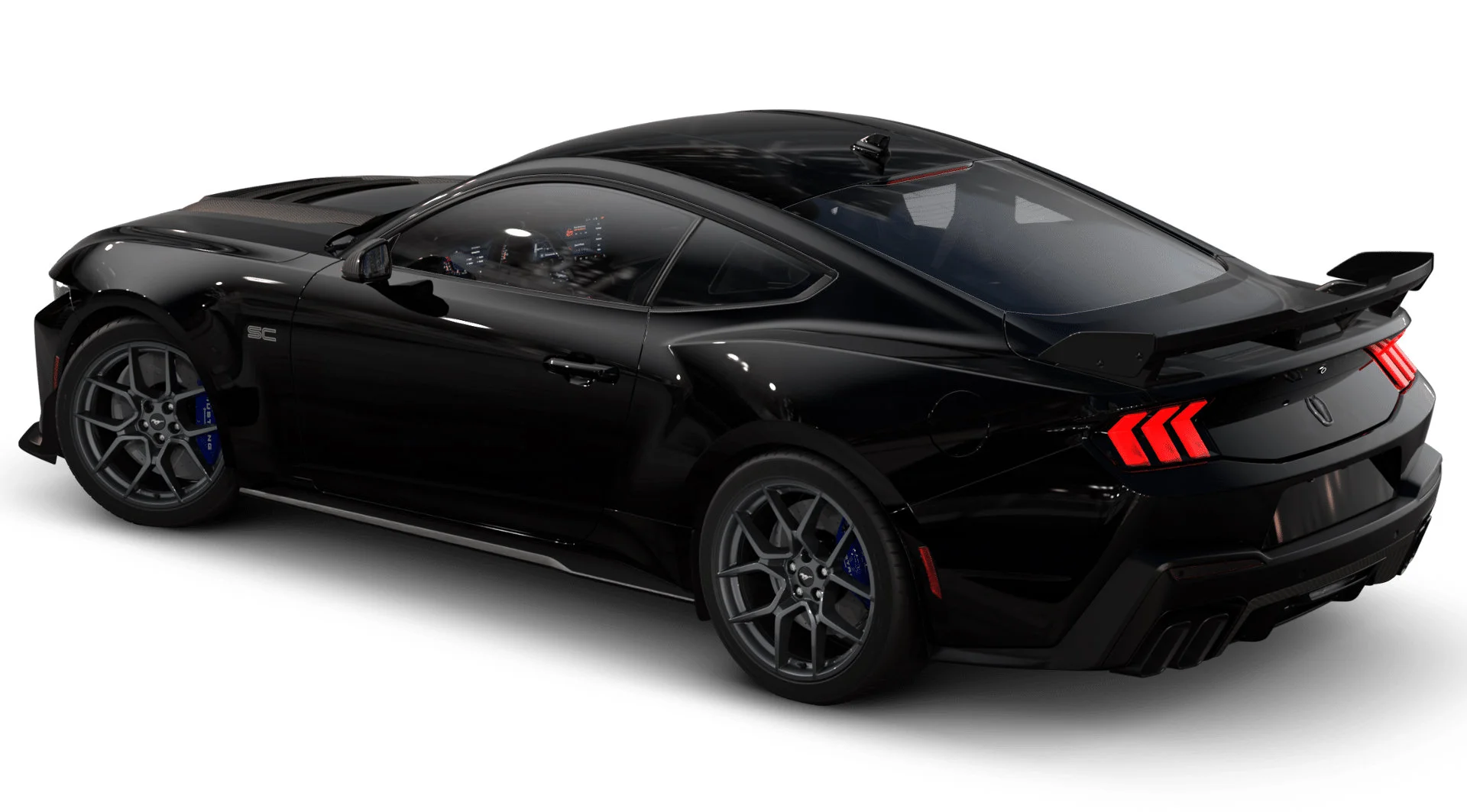 New 2026 Shadow Black Ford Dark Horse® SC image 2