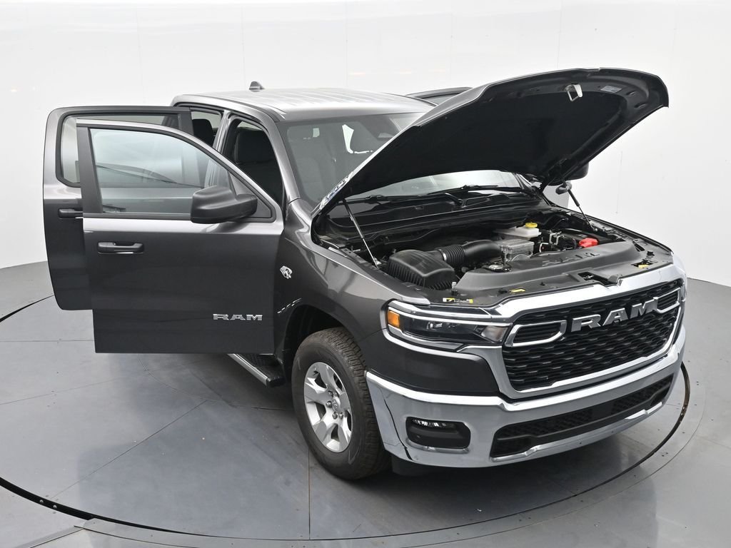 New 2026 Granite Crystal Metallic Clear-Coat Exterior Paint RAM Big Horn/Lone Star image 43