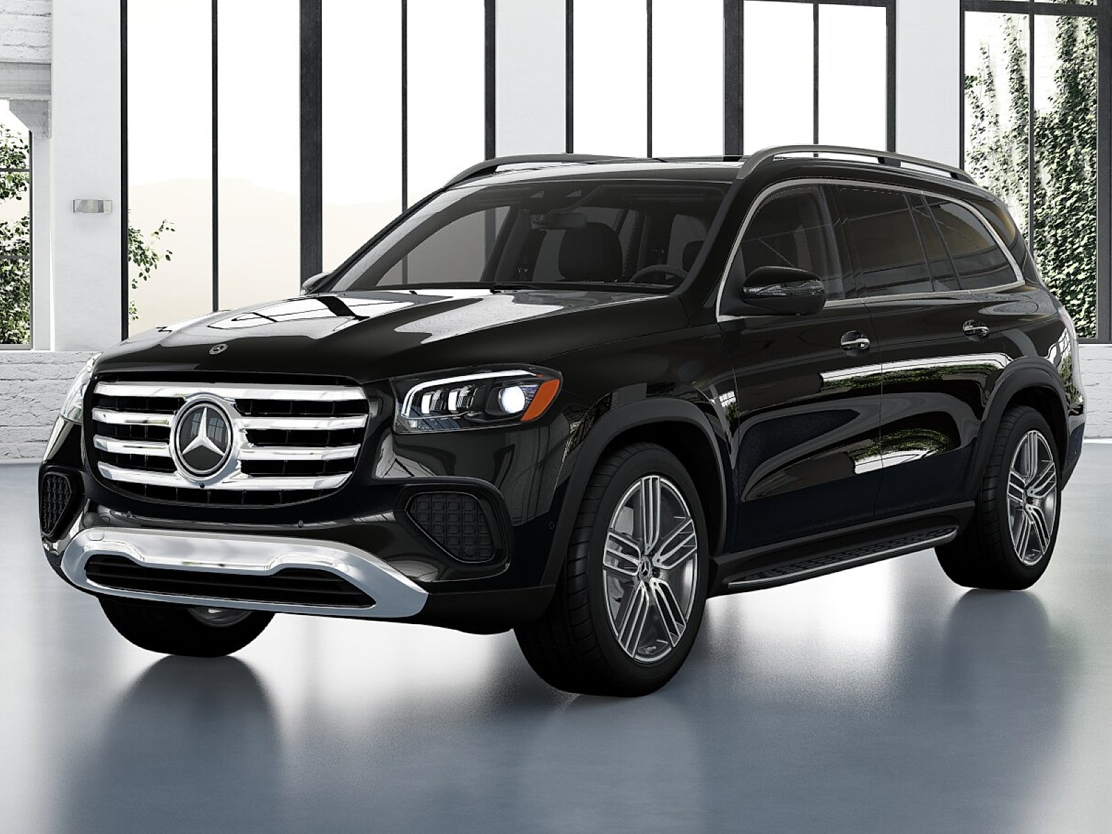 Certified Used 2025 Obsidian Black Metallic Mercedes-Benz 4MATIC® image 1