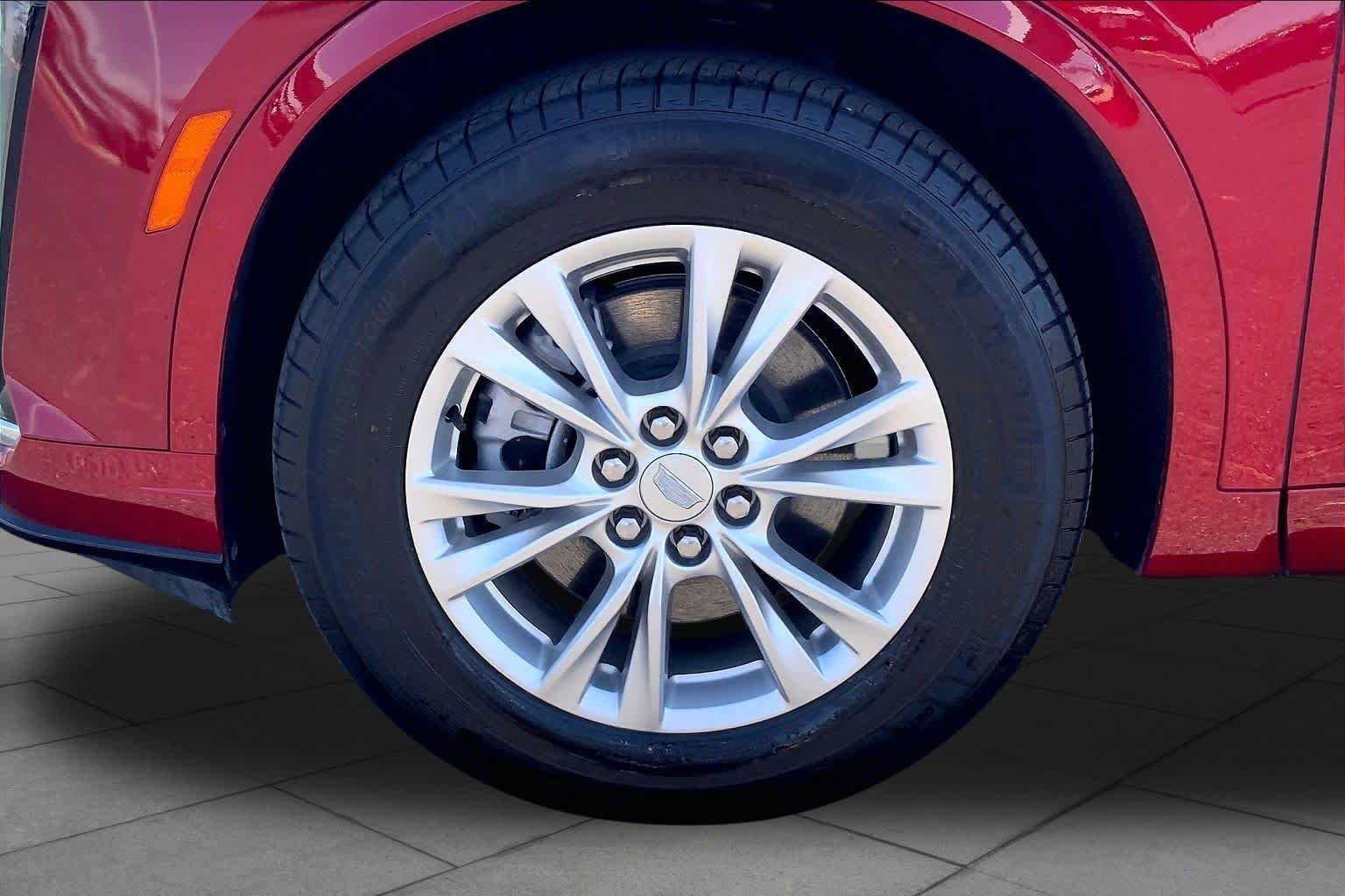 Used 2025 Radiant Red Tintcoat Cadillac FWD Luxury image 11