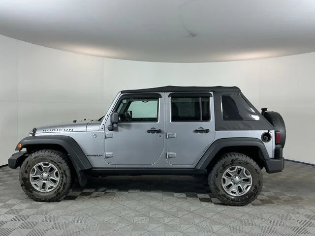 Used 2015 Billet Silver Metallic Jeep Unlimited Rubicon image 8