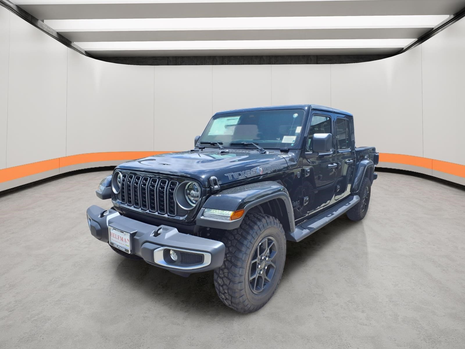 New 2026 Black Clear-Coat Exterior Paint Jeep Texas Trail image 3