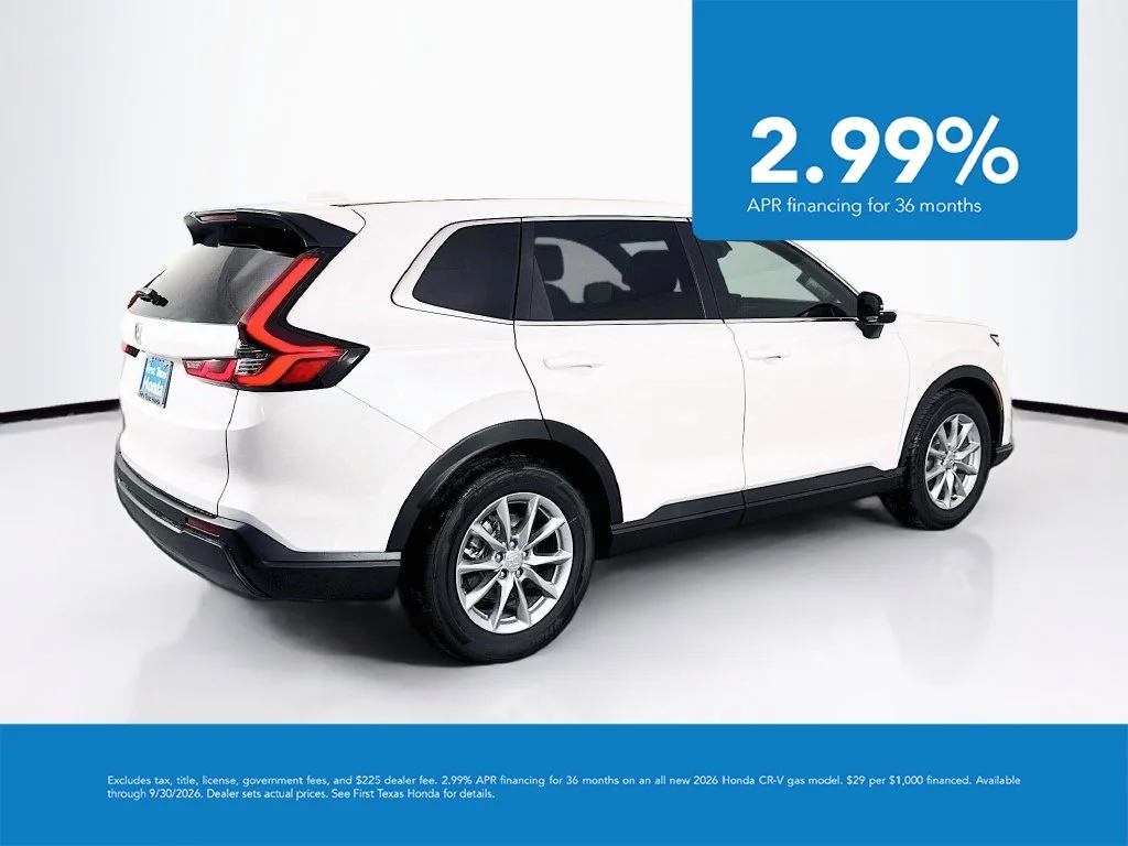 New 2027 Platinum White Pearl Honda EX image 7