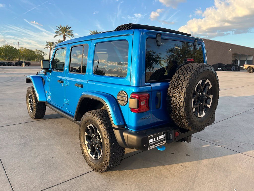 Used 2024 Blue Jeep Rubicon 4xe image 10