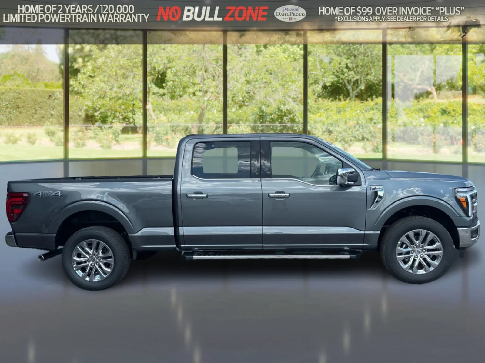 New 2026 Carbonized Gray Metallic Ford Lariat® image 6