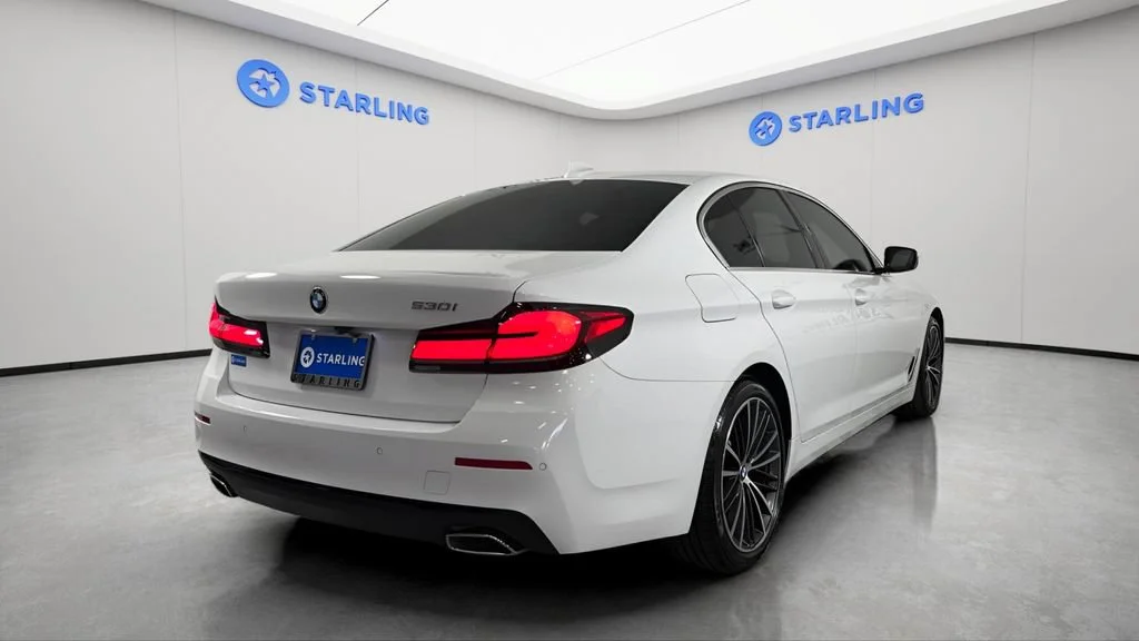 Used 2021 White BMW 530i image 8