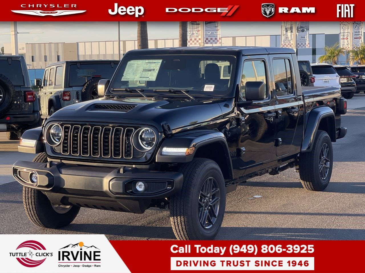 New 2026 Black Clearcoat Jeep Sport S image 3
