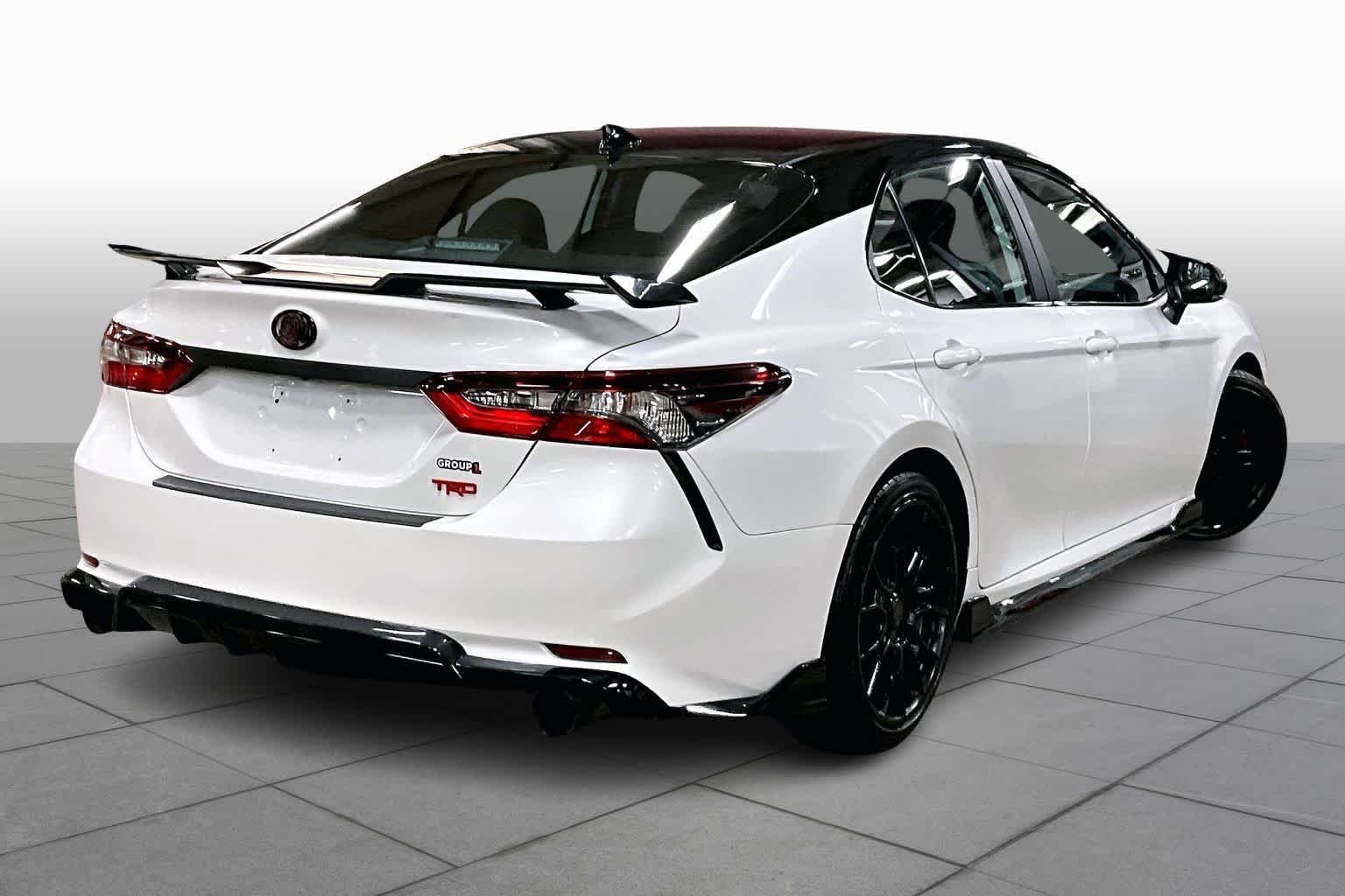 Used 2021 Wind Chill Pearl/Midnight Black Metallic Toyota TRD V6 image 13