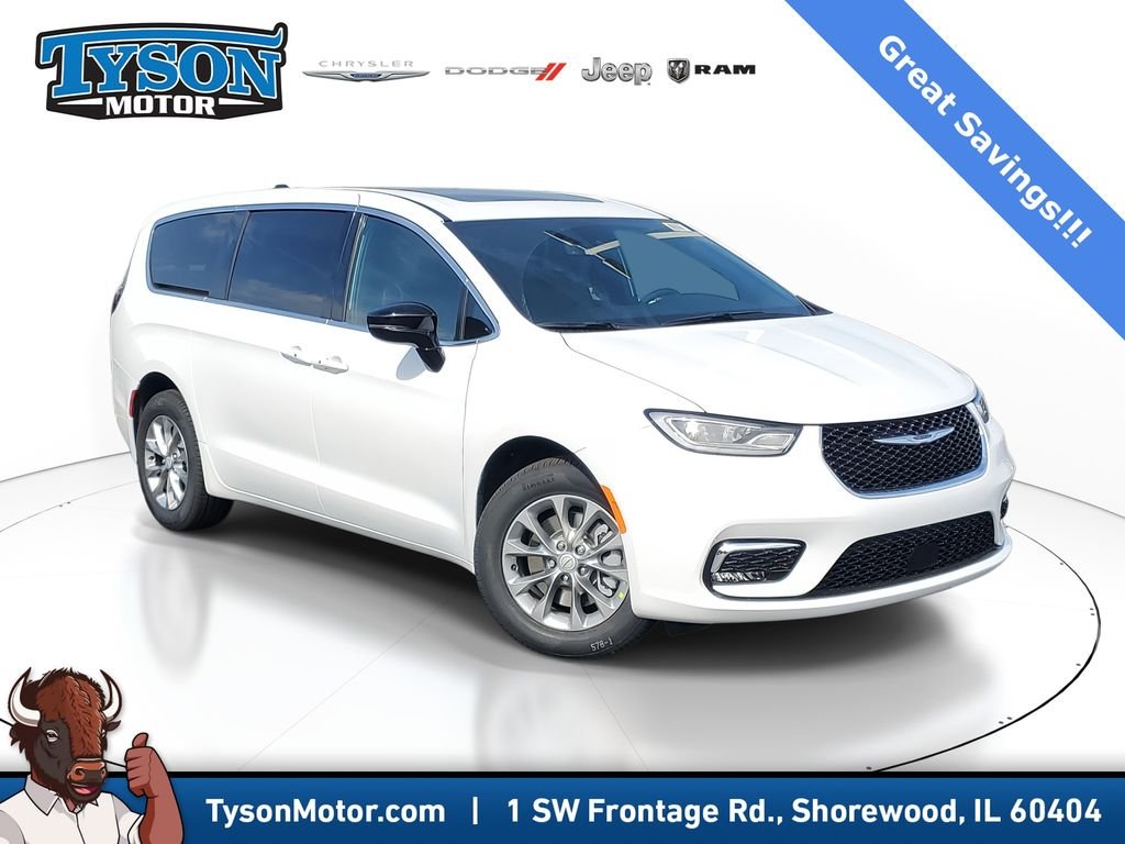 New 2026 Bright White Clear-Coat Exterior Paint Chrysler Select image 1