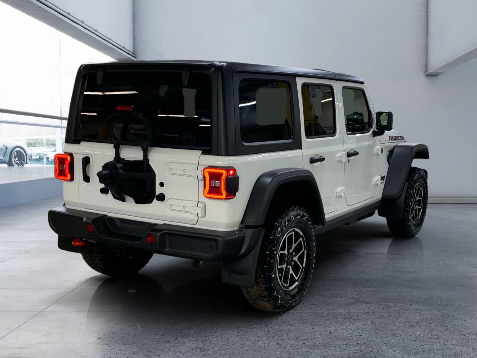 New 2026 Bright White Jeep Rubicon image 5