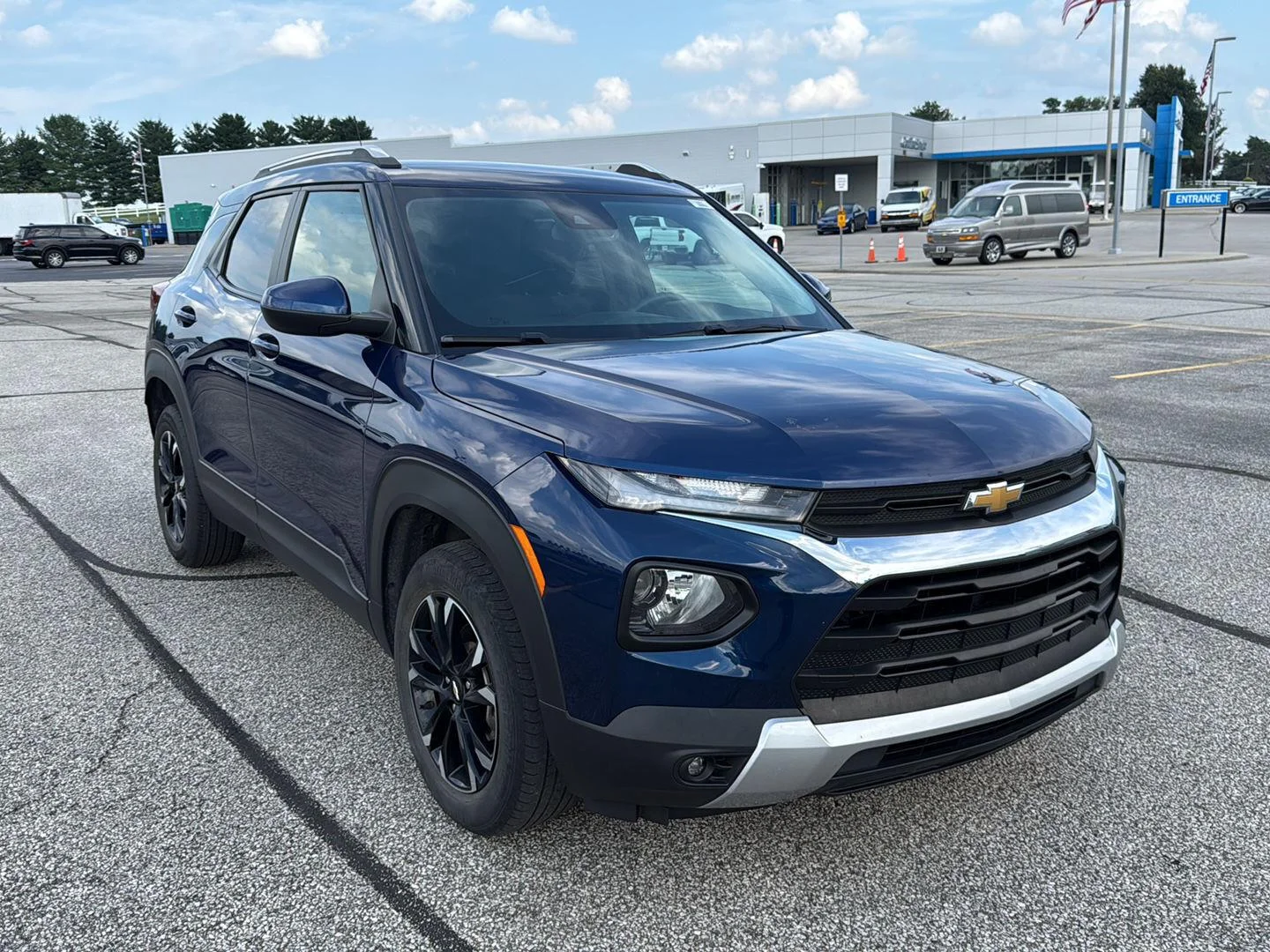 Used 2023 Blue Glow Metallic Chevrolet LT image 3