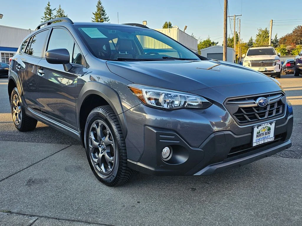 Used 2021 Gray Subaru Sport image 3